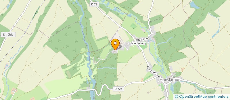 localisation de l'entreprise LA FINANCIERE DE LA LARGUE SARL  MOOSLARGUE