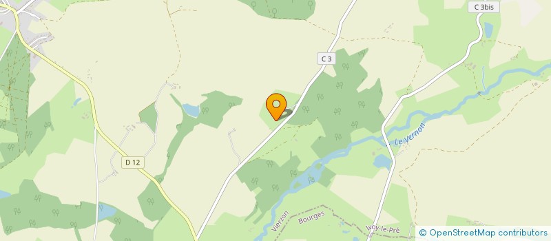 localisation de l'entreprise LA FINANCIERE DE LA PRINCIPAUTE DE BOISBELLE  IVOY-LE-PRE