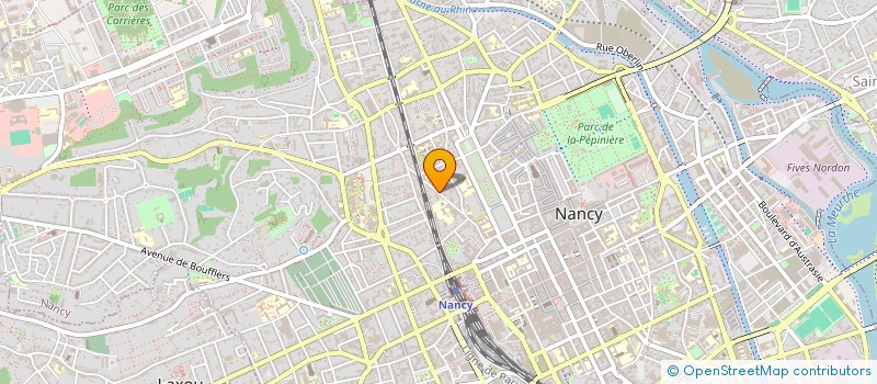 localisation de l'entreprise LA FINANCIERE DE LA RAVINELLE  NANCY