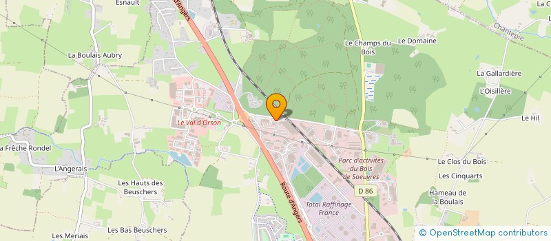 localisation de l'entreprise LA FINANCIERE DE MONTMUR à VERN-SUR-SEICHE