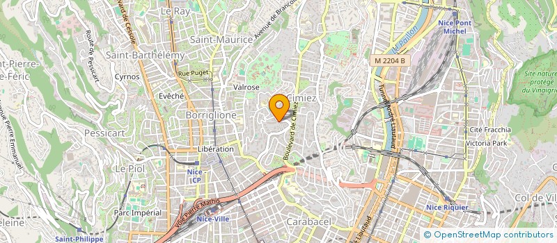 localisation de l'entreprise LA FINANCIERE DE NICE à NICE