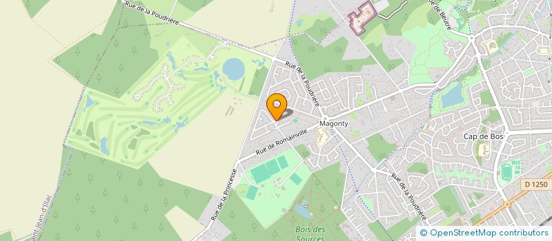 localisation de l'entreprise LA FINANCIERE  DE PESSAC  PESSAC