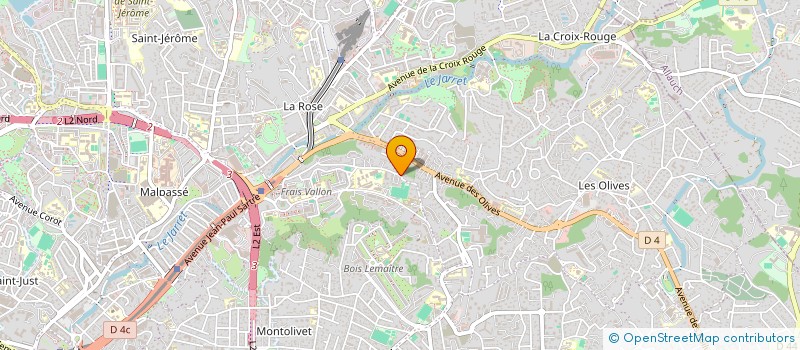 localisation de l'entreprise LA FINANCIERE DE RETRAITE à MARSEILLE