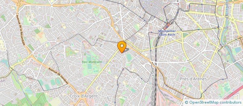 localisation de l'entreprise LA FINANCIERE DES BOULANGES à MONTPELLIER