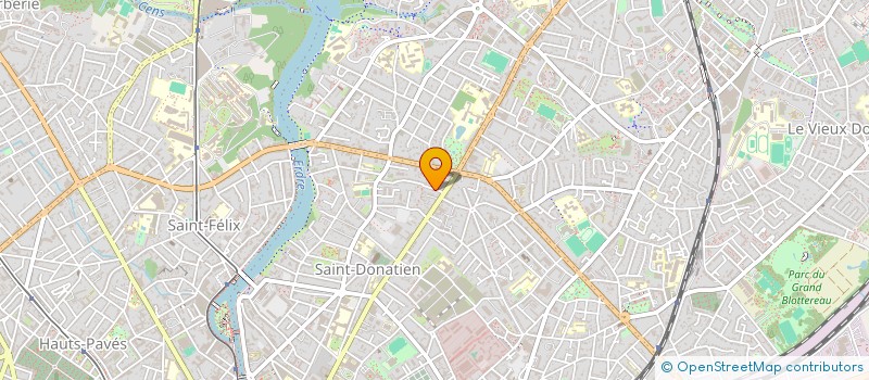 localisation de l'entreprise LA FINANCIERE DES VIOLETTES à NANTES