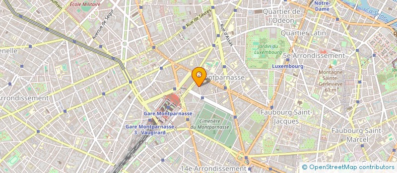 localisation de l'entreprise LA FINANCIERE DU CREDIT  PARIS