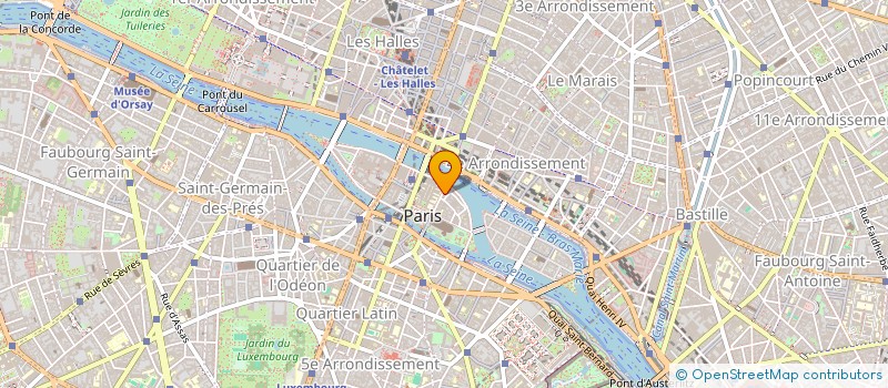 localisation de l'entreprise LA FINANCIERE DU FLEUVE  PARIS