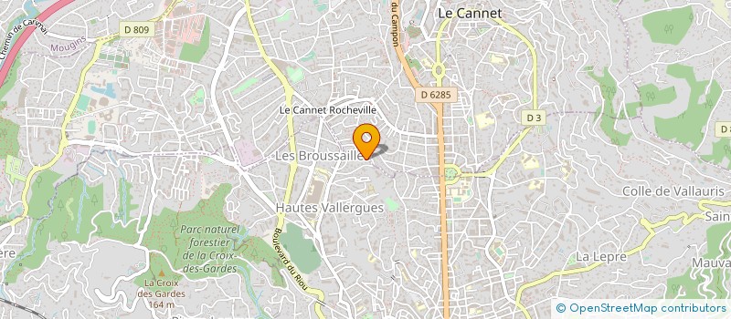 localisation de l'entreprise LA FINANCIERE DU MOULIN à CANNES