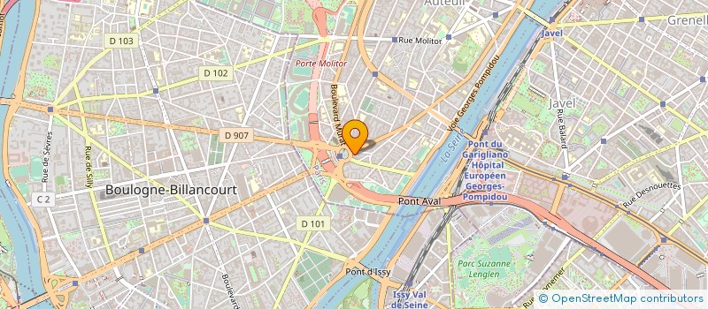 localisation de l'entreprise LA FINANCIERE GOUNOD  PARIS