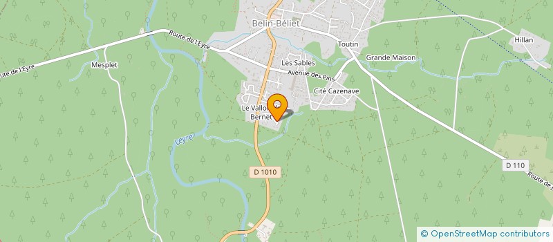 localisation de l'entreprise LA FINANCIERE MONET à BORDEAUX