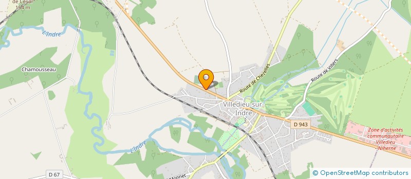 localisation de l'entreprise LA FINANCIERE RENAUD à VILLEDIEU-SUR-INDRE