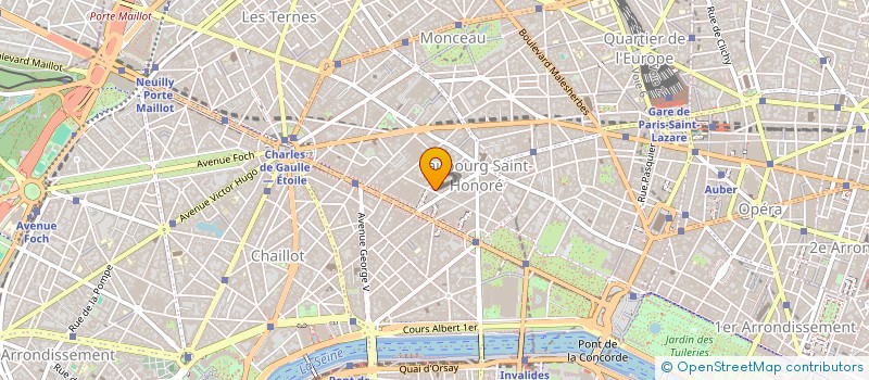 localisation de l'entreprise LA FINANCIERE RESPONSABLE à PARIS