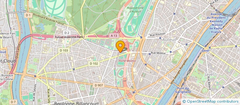 localisation de l'entreprise LA FINANCIERE ROGER ET DOMINIQUE SCHULZ  PARIS