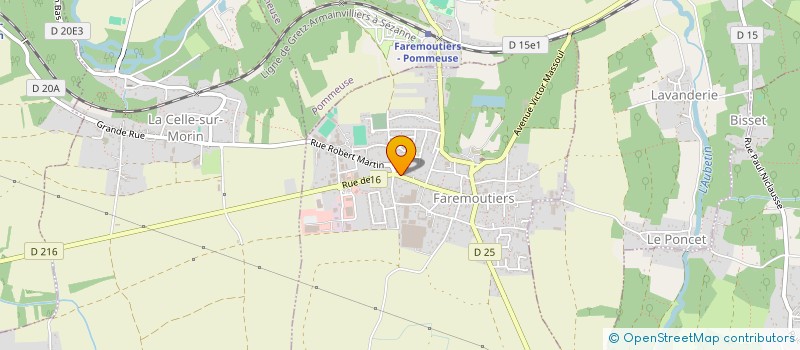 localisation de l'entreprise LA FINANCIERE VANCENBROCK  FAREMOUTIERS