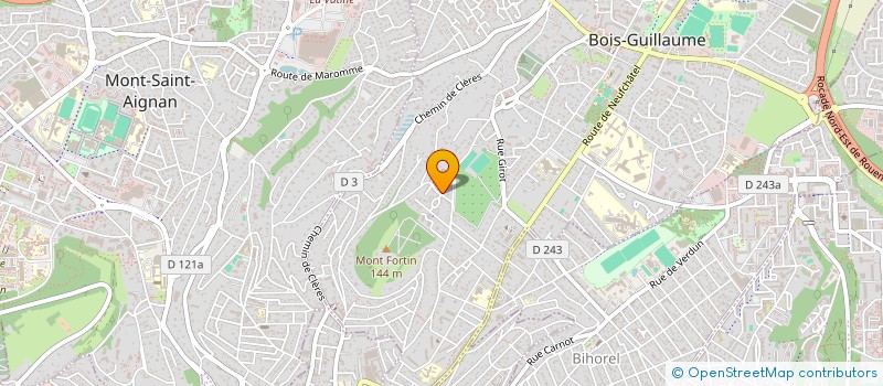 localisation de l'entreprise LA FINANCIERE VICTORIA à BOIS-GUILLAUME