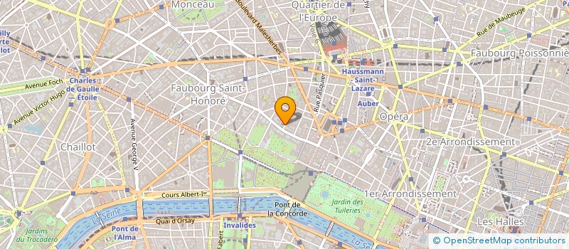 localisation de l'entreprise LA FINANCIERE XERYS 20  PARIS