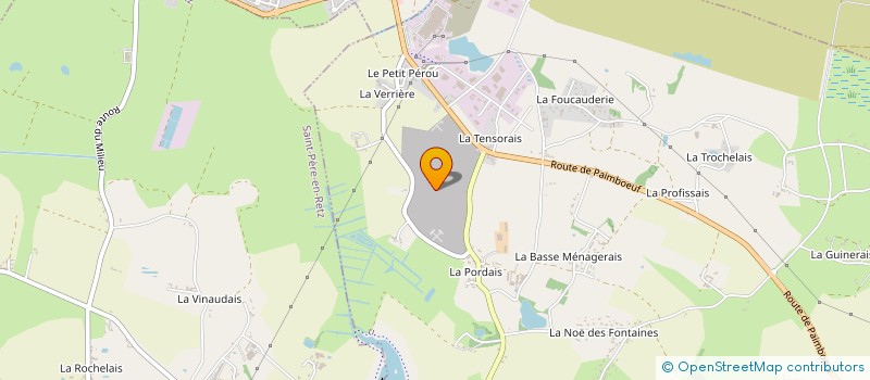 localisation de l'entreprise LA FINCA  CHAUMES-EN-RETZ