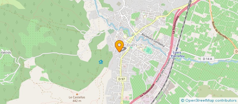 localisation de l'entreprise LA FINCA  CUERS