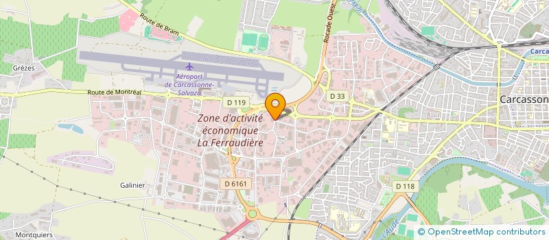 localisation de l'entreprise LA FINCA  CARCASSONNE