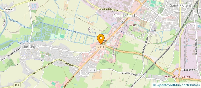 localisation de l'entreprise LA FINCA DE MARIA  BESSINES