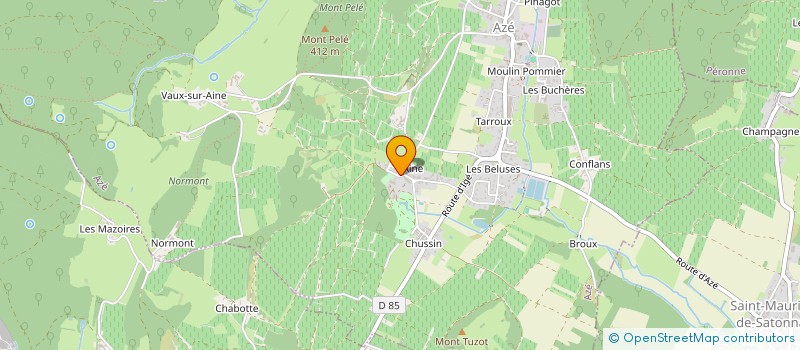 localisation de l'entreprise LA FINE  AZE