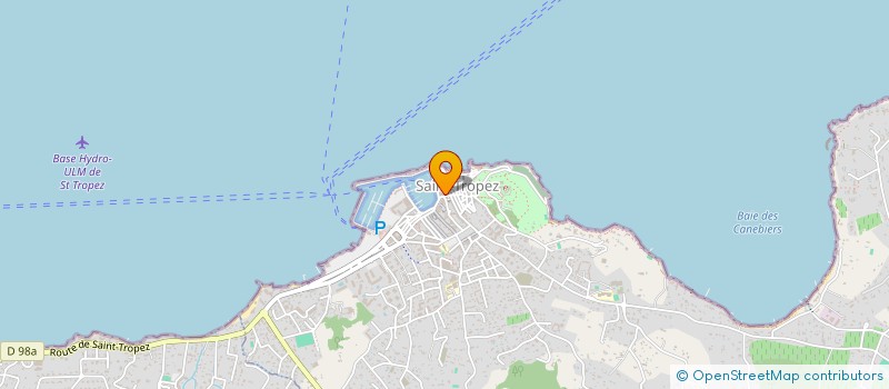 localisation de l'entreprise LA FINE EQUIPE à SAINT-TROPEZ