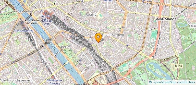 localisation de l'entreprise LA FINE EQUIPE  PARIS