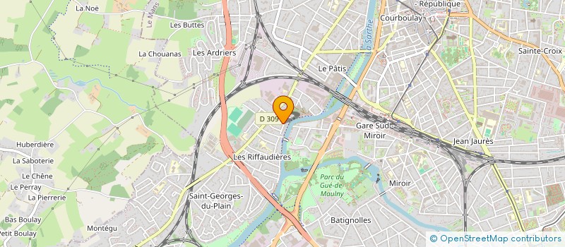 localisation de l'entreprise LA FINE EQUIPE  LE MANS