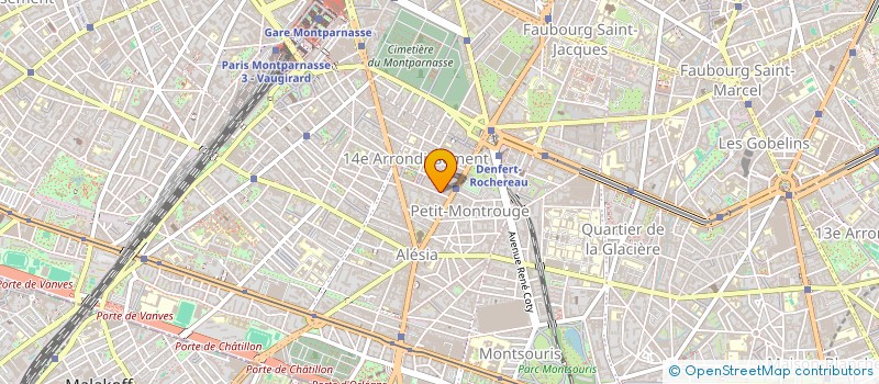 localisation de l'entreprise LA FINE EQUIPE  PARIS