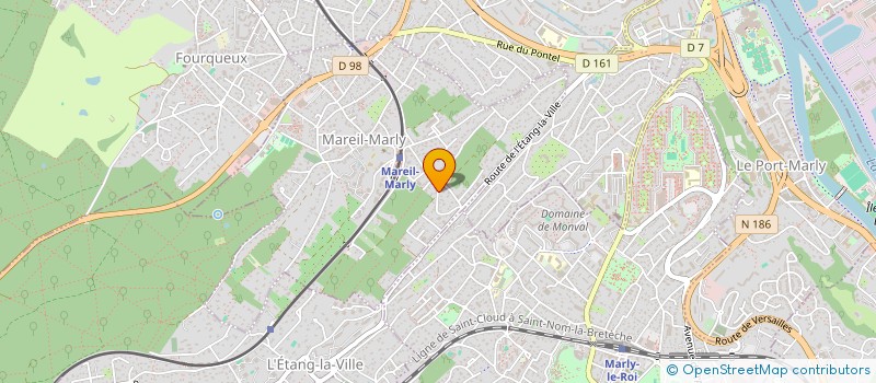 localisation de l'entreprise LA FINE EQUIPE à MAREIL-MARLY