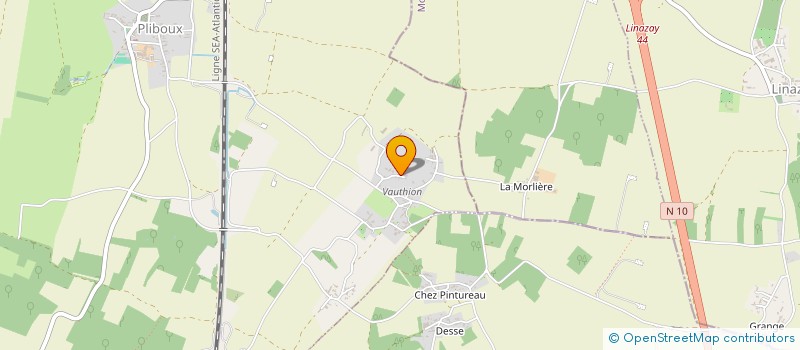 localisation de l'entreprise LA FINE FLEUR DE L'EVENTAIRE  PLIBOUX