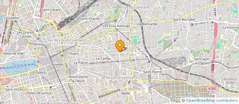 localisation de l'entreprise LA FINE LAME à MARSEILLE