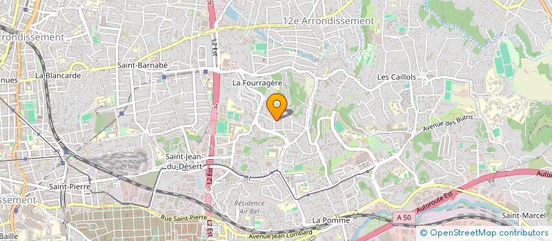localisation de l'entreprise LA FINFINETTE à MARSEILLE