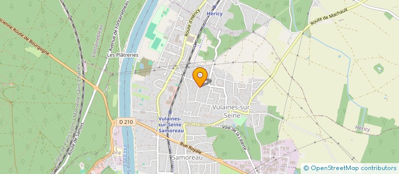 localisation de l'entreprise LA FIRME  VULAINES-SUR-SEINE