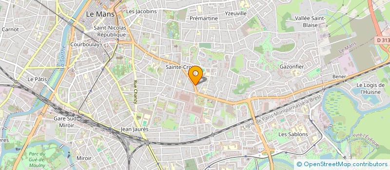 localisation de l'entreprise LA FLACHERE  SAINT FRANCOIS LONGCHAMP