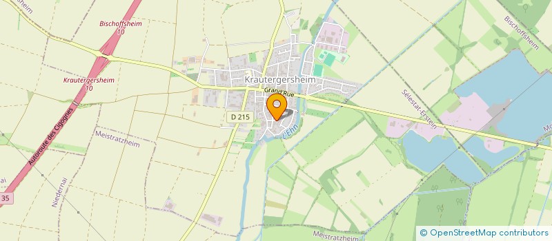 localisation de l'entreprise LA FLAMBEE EN FOLIE  KRAUTERGERSHEIM