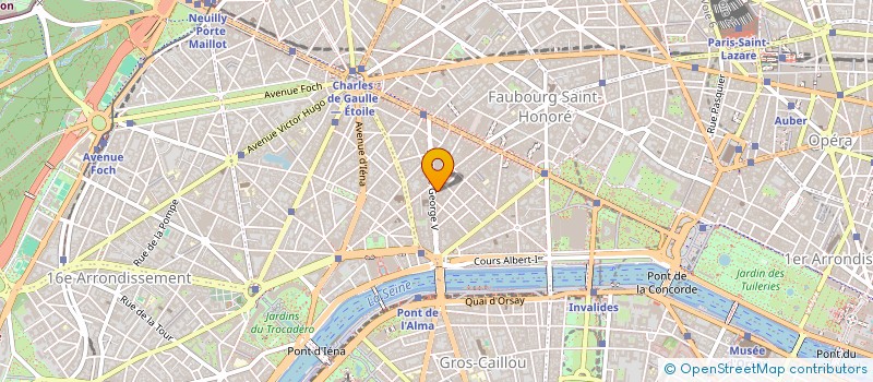 localisation de l'entreprise LA FLAMBERGE  PARIS