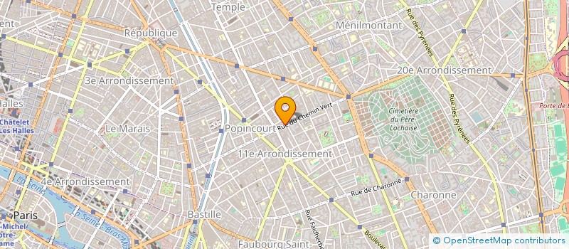 localisation de l'entreprise LA FLAMBOYANCE  PARIS