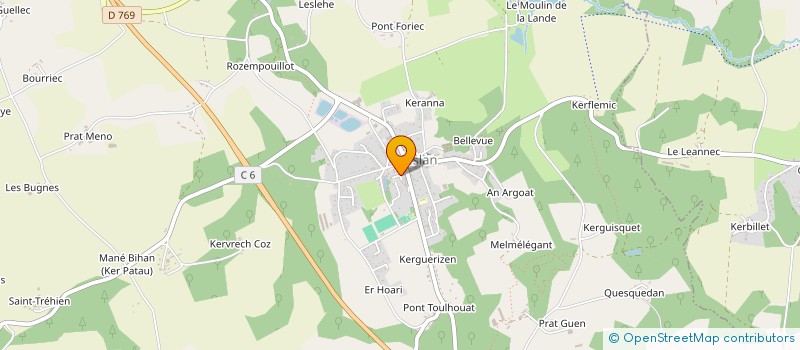 localisation de l'entreprise LA FLAMME DE MESLAN à MESLAN