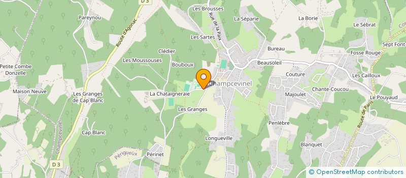 localisation de l'entreprise LA FLAMME PERIGOURDINE à TRELISSAC