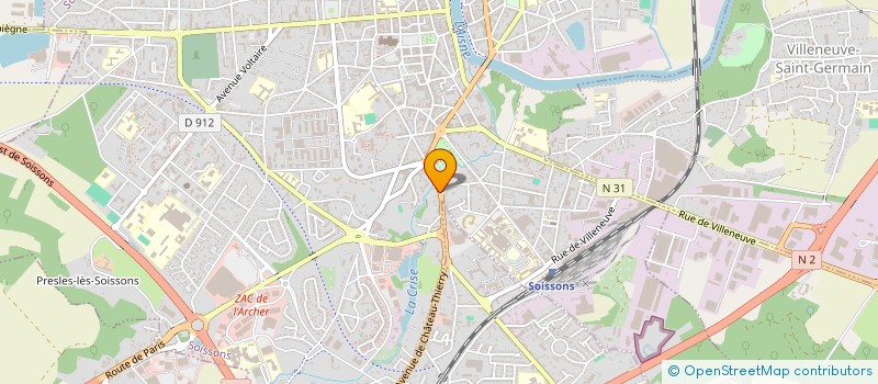 localisation de l'entreprise LA FLAMME PICARDE à BILLY-SUR-AISNE