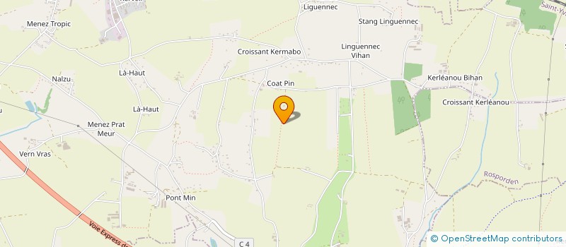 localisation de l'entreprise LA FLANERIE  SAINT-YVI