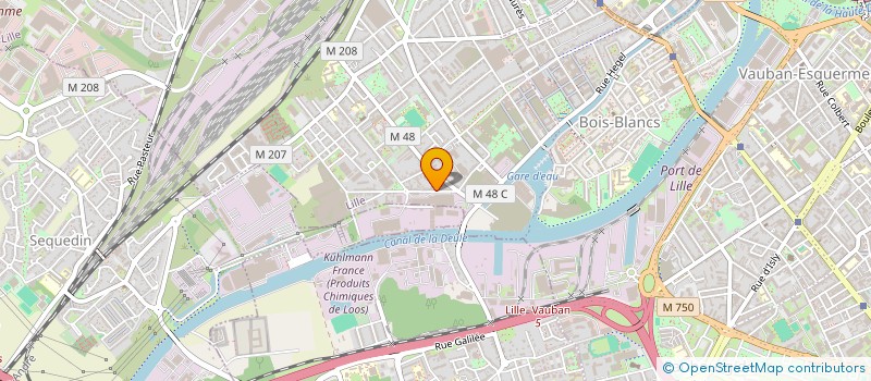 localisation de l'entreprise LA FLAQUE à LILLE