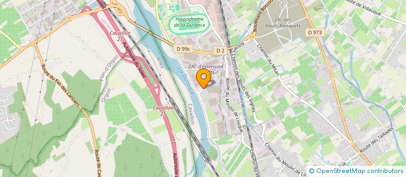 localisation de l'entreprise LA FLECHE à CAVAILLON