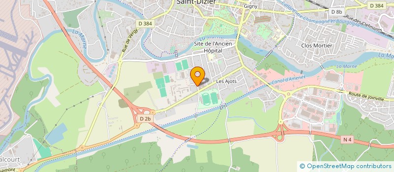 localisation de l'entreprise LA FLECHE BRAGARDE à SAINT-DIZIER