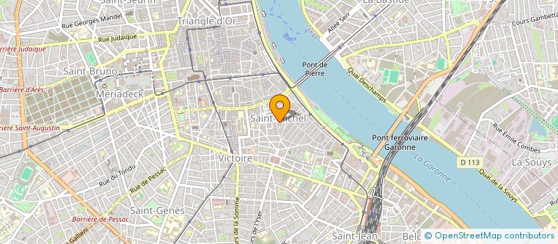 localisation de l'entreprise LA FLECHE DE BORDEAUX à BORDEAUX