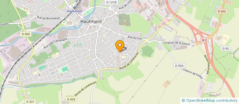 localisation de l'entreprise LA FLECHE HAUTMONTOISE à HAUTMONT