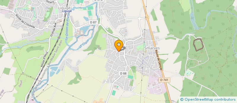 localisation de l'entreprise LA FLECHE PICTAVE  SMARVES