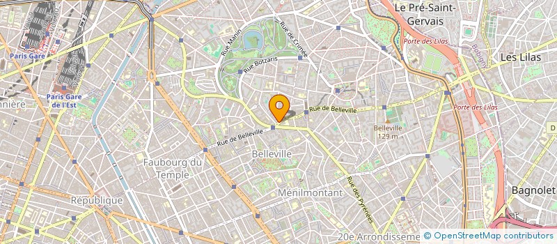 localisation de l'entreprise LA FLEUR  PARIS