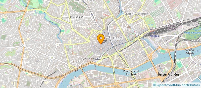 localisation de l'entreprise LA FLEUR AU FUSIL à NANTES